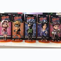 Anime Action Figures Inspired by Naruto Naruto Uzumaki PVC 5 CM Model Toys Doll Toy 1set