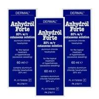 Anhydrol Forte Roll On 20% W/v Cutaneous Solution - Triple Pack
