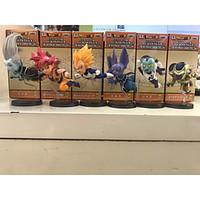 Anime Action Figures Inspired by Dragon Ball Goku PVC 8 CM Model Toys Doll Toy 1set