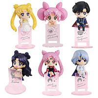 Anime Action Figures Inspired by Sailor Moon Cosplay PVC 10 CM Model Toys Doll Toy 1set