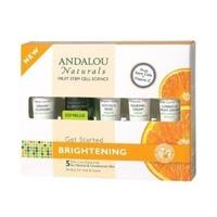 andalou get started brightening kit 5 pieces