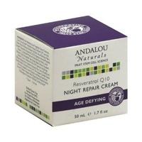 andalou reservatol q10 night repair cream 50ml