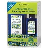 Andalou Naturals Age Defying Treatment Thinning Hair System 3 Pieces