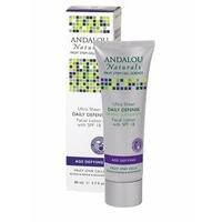 andalou ultra sheer daily defence facial lotion with spf 18 80 ml