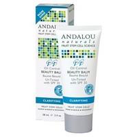 Andalou Naturals Argan Stem Cell BB Benefit Balm Control Beauty Balm Un-Tinted SPF 30 58ml