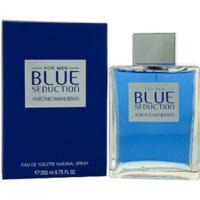 antonio banderas blue seduction for men eau de toilette 200ml