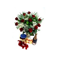 Anniversary Flowers Gift Package