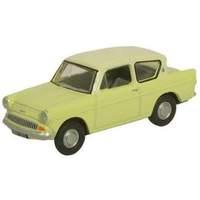 Anglia Car - Sunburst Yellow/white