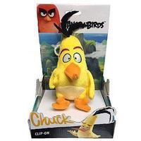 angry birds large clip on soft toy chuck