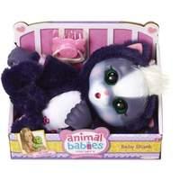 Animal Babies Skunk Plush