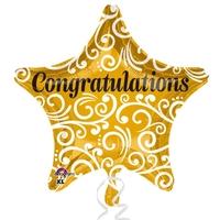 Anagram 18 Inch Foil Balloon - Congrats Sophis Star