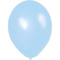 anagram 11 balloons x 50 metallic icy blue