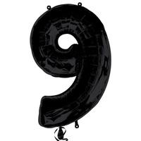 Anagram Supershape Number - 9 Black