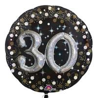Anagram Supershape - Sparkling Birthday 30