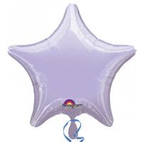 Anagram 19 Inch Star Foil Balloon - Pearl Lilac/pearl Lilac