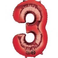 Anagram Supershape Number - 3 Red