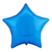 Anagram 19 Inch Star Foil Balloon - Blue/blue