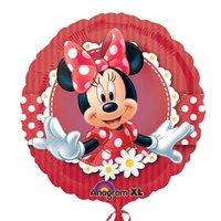 Anagram 18 Inch Circle Foil Balloon - Mad About Minnie