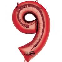 Anagram Supershape Number - 9 Red