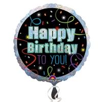 Anagram 18 Inch Circle Foil Balloon - Brilliant Birthday