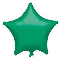 Anagram 19 Inch Star Foil Balloon - Green/green