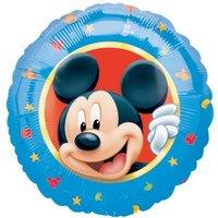 anagram 18 inch circle foil balloon mickey portrait