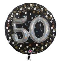 Anagram Supershape - Sparkling Birthday 50