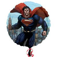 Anagram 18 Inch Circle Foil Balloon - Superman Man Of Steel