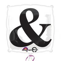 Anagram 18 Inch Foil Balloon - Ampersand - &
