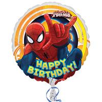 Anagram 18 Inch Circle Foil Balloon - Spiderman Ultimate Birthday