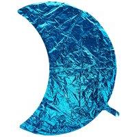 anagram 35 inch crescent foil balloon blue