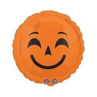 Anagram 18 Inch Foil Balloon - Emoji Pumpkin