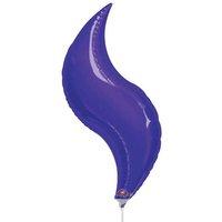 Anagram 19 Inch Curve Foil Balloon - Purple