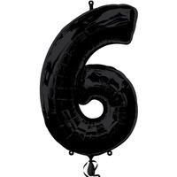 Anagram Supershape Number - 6 Black