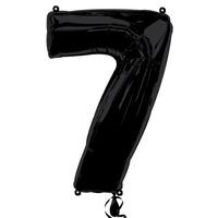 Anagram Supershape Number - 7 Black