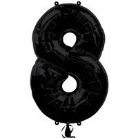 Anagram Supershape Number - 8 Black