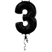 Anagram Supershape Number - 3 Black