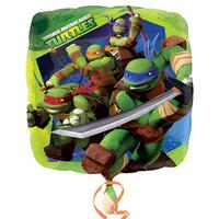 Anagram 18 Inch Square Foil Balloon - Teenage Mutant Ninja Turtles