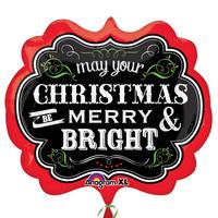 Anagram Supershape - Chalkboard Christmas