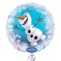 Anagram 18 Inch Circle Foil Balloon - Frozen Olaf