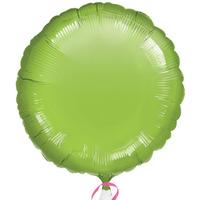 Anagram 18 Inch Circle Foil Balloon - Lime Green