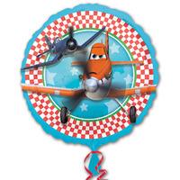 Anagram 18 Inch Circle Foil Balloon - Planes