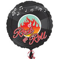 anagram 18 inch foil balloon 50s rock n roll