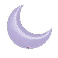 Anagram 17 Inch Crescent Foil Balloon - Lilac