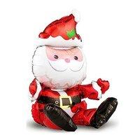 Anagram Supershape Foil Multi Balloons - Sitting Santa