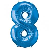 anagram supershape number 8 blue