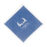 Antlers Plaid Personalised Handkerchief