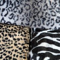 animal print faux fur bundle 3 x 15m fabric 407019