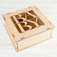 anna marie designs baby mdf 3d gift box 115 inch square 396629