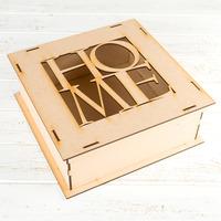 Anna Marie Designs - Home MDF 3D Gift Box 11.5 inch Square 396627